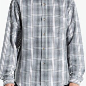 STÜSSY Men's Gray Beach Plaid Shirt XL NWT Archive Stüssy Piece